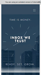 Mobile Screenshot of inboxwetrust.com